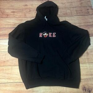 H&M essentials embroidered Nike Mickey Mouse Embroidered Hoodie size M